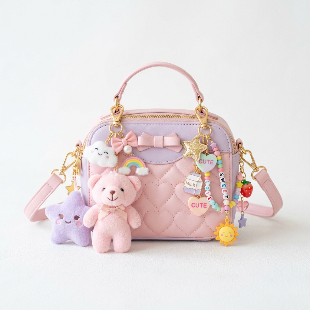 Bag charm kawaii : bien choisir son porte-clés à accrocher