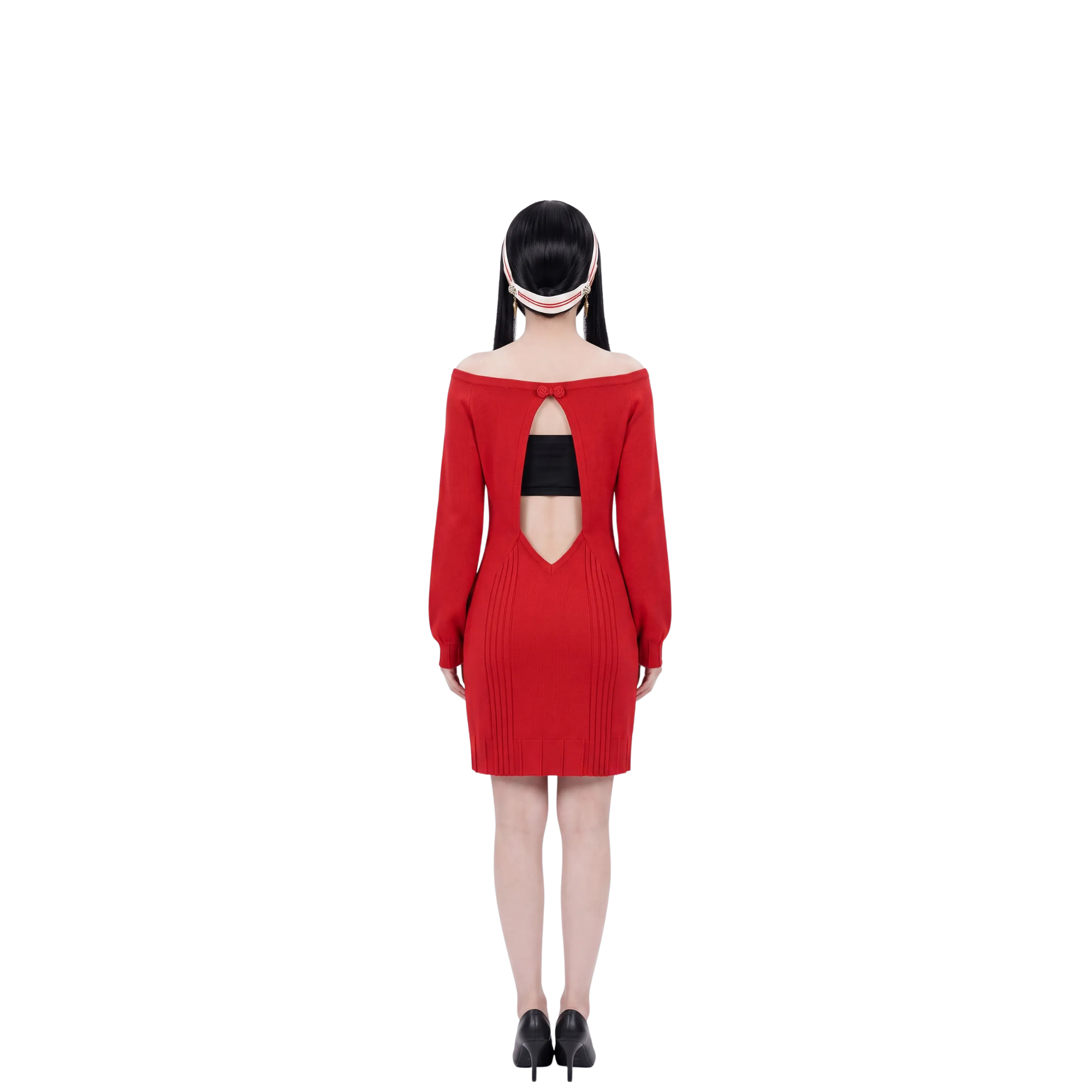 Yor Forger Cosplay Costume – Spy x Family – Dress and Wig