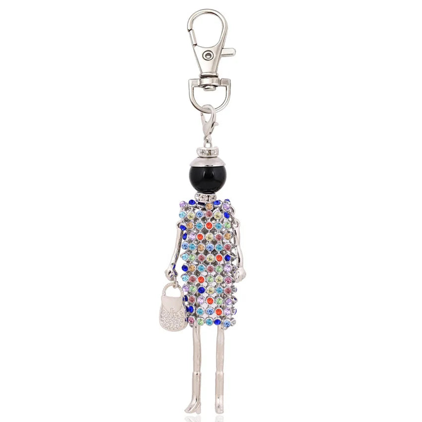 statement fashion women key chain new design keychain holder pendant charms jewelry key ring bag… – vue 8 | BubuKawaii