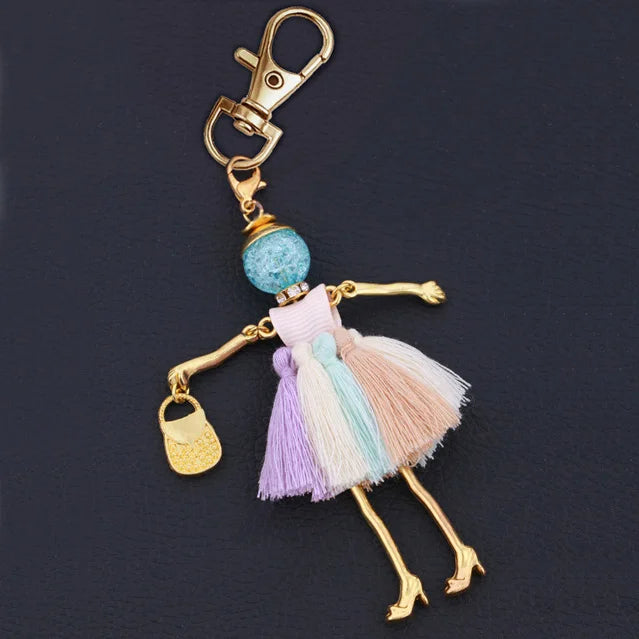 statement fashion women key chain new design keychain holder pendant charms jewelry key ring bag… – vue 11 | BubuKawaii