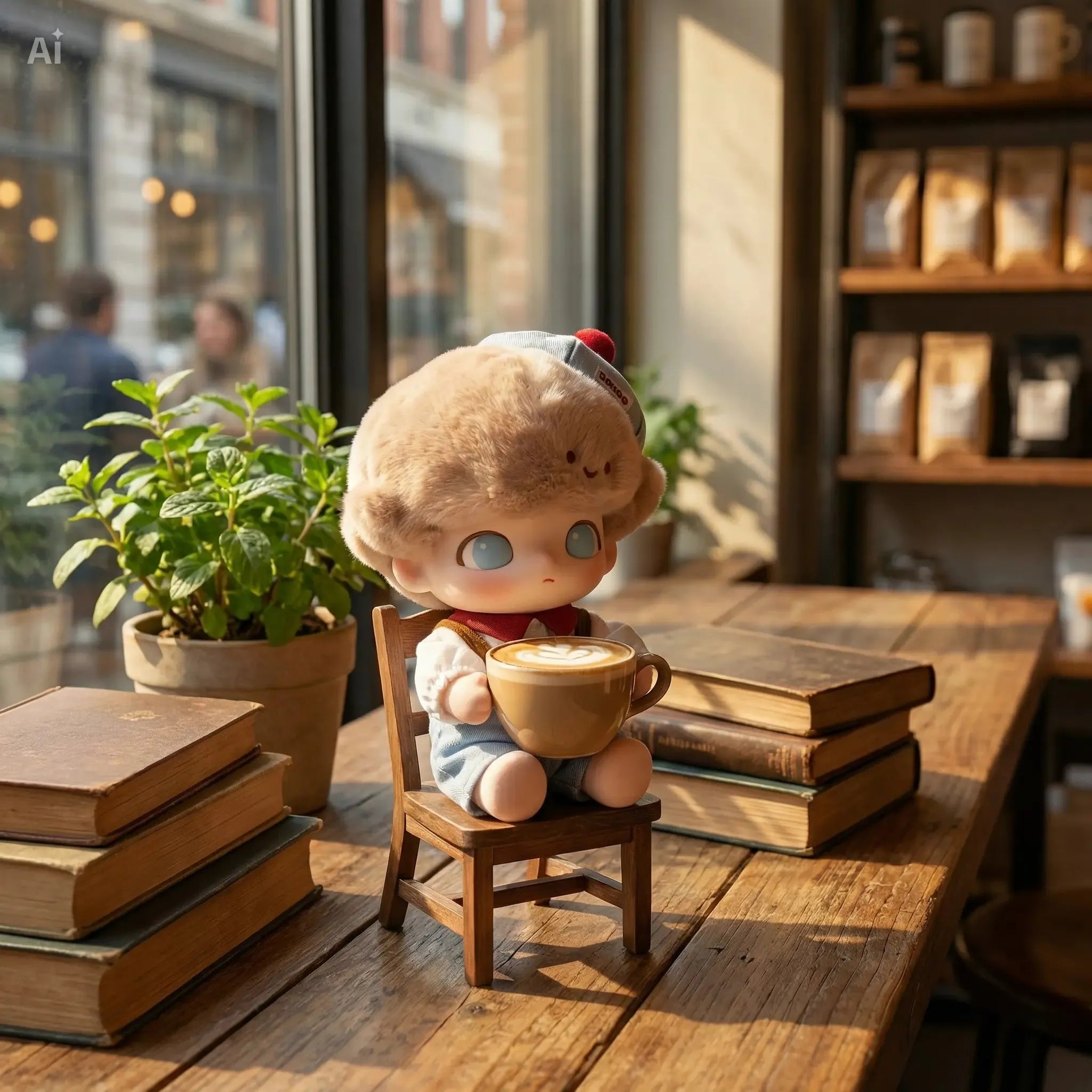 Peluche Vinyl – DIMOO Crush on Coffee