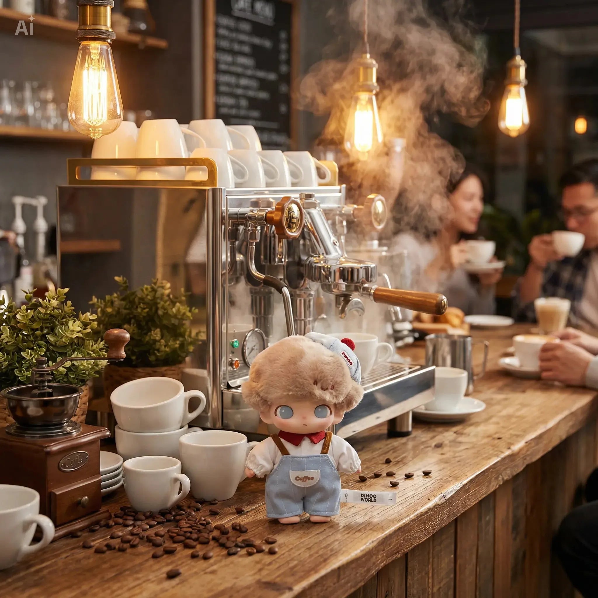 Peluche Vinyl – DIMOO Crush on Coffee