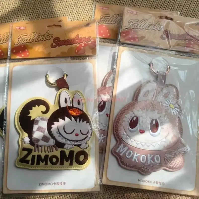 Nouvelle série POP MART LABUBU TYCOCO THE MONSTERS : Porte-cartes, figurines Mokoko Zimomo, boîte mystère, jouets anime