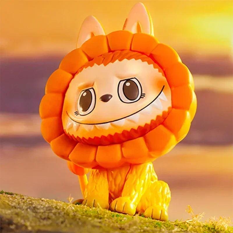 POP MART LABUBU les monstres série animaux boîte aveugle boîte mystère devinez sac jouets poupée Anime Figure…