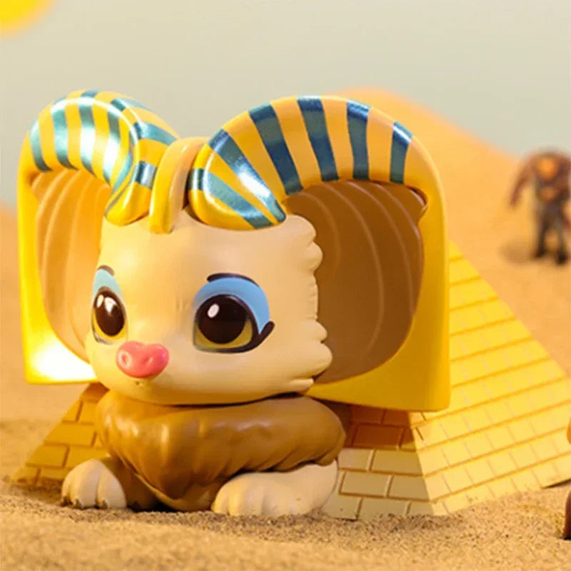POP MART Yoki voyage autour du mot série boîte aveugle jouets Kawaii Anime figurine Surprise boîte mystère poupées…