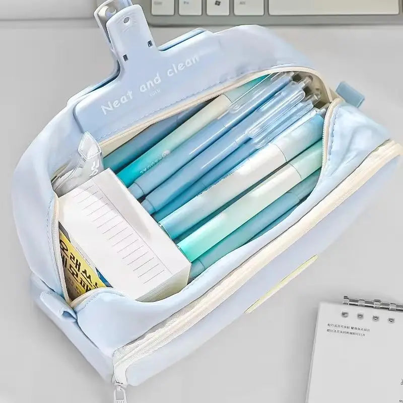 Kawaii School Pencil Case Large Capacity Multi-Pocket
