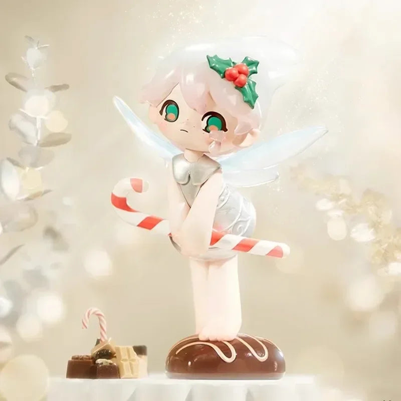POP MART AZURA série de noël chaude véritable boîte aveugle jouets Kawaii Anime figurine Surprise boîte mystère…