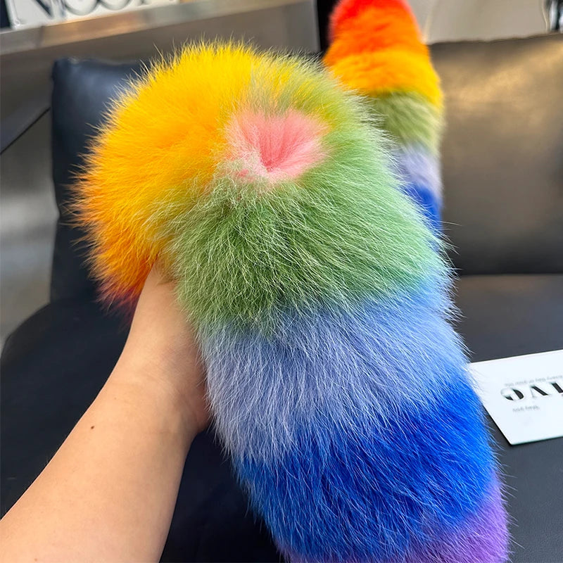 Huge Fluffy Faux Fur Fox Tail Keychain Bag Charms Therian Tail Fox Tail Keychain Fur Pendant Key Chain… – vue 6 | BubuKawaii