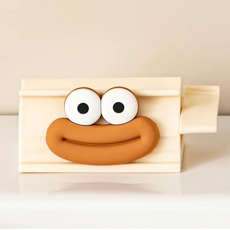 Joyful Sausage Oral Care Device: Convenient to Carry Without Needing Power Supply – Blanc | BubuKawaii