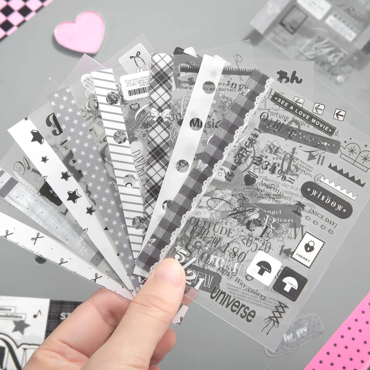 Carnet de stickers découpés – 20 planches – vue 7