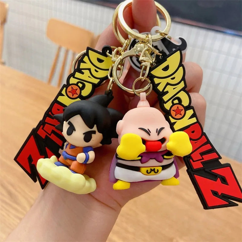 Dragon Ball keychain creative Goku and Vegeta pendant cartoon high-appearance value fashionable… – vue 3 | BubuKawaii