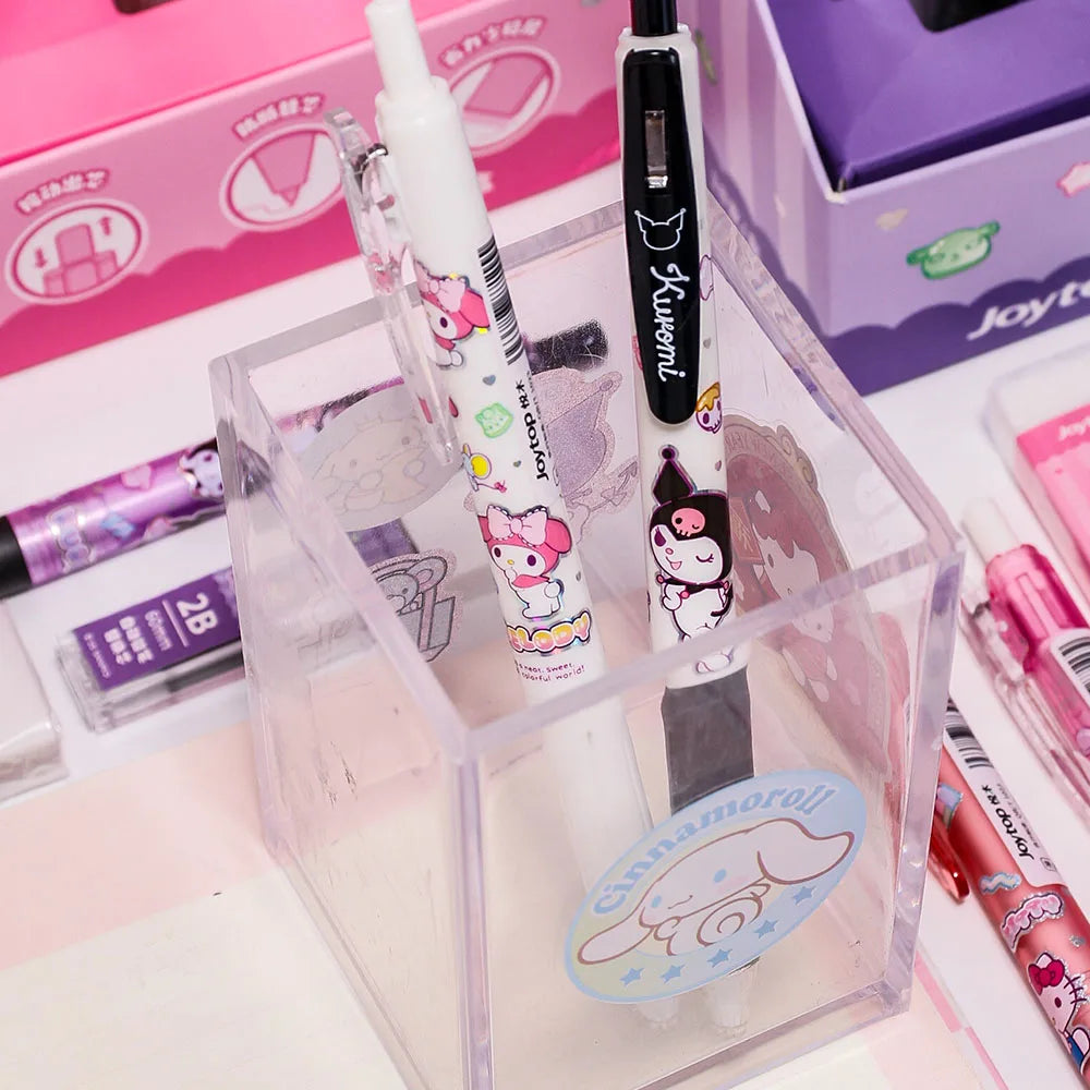 Stylo Mécanique Kuromi Melody – Set Papeterie Kawaii