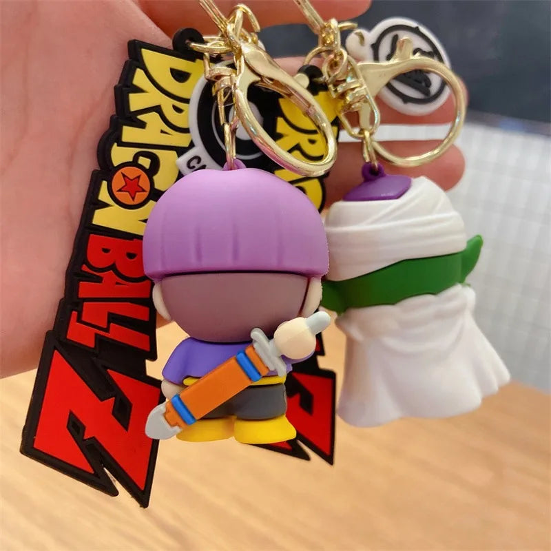 Dragon Ball keychain creative Goku and Vegeta pendant cartoon high-appearance value fashionable… – vue 5 | BubuKawaii