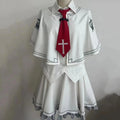 Anime Wonderful Everyday Down the Rabbit Hole Minakami Yuki Cosplay Costume Women Shirt Skirt… – A – vue 6 | BubuKawaii