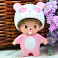 Monchhichi x Sanrio – Hello Kitty & Panda – Figurine Vinyle Porte-Clés – D | BubuKawaii