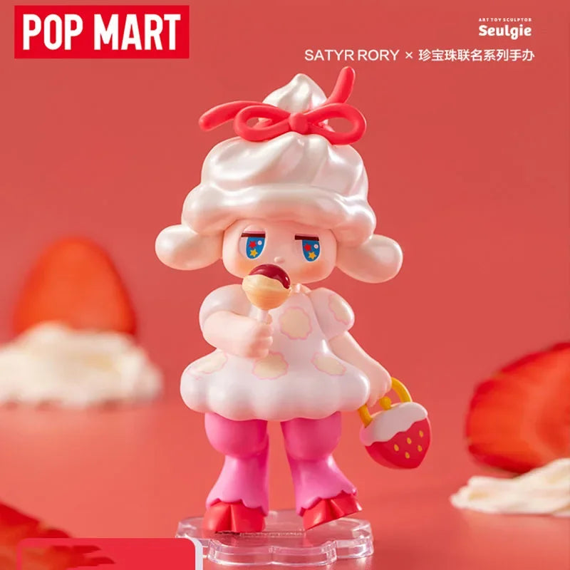 POP MART SATYR RORY X série sucette aveugle boîte aléatoire jouets modèle boîte mystère mignon Anime Figure mystère…