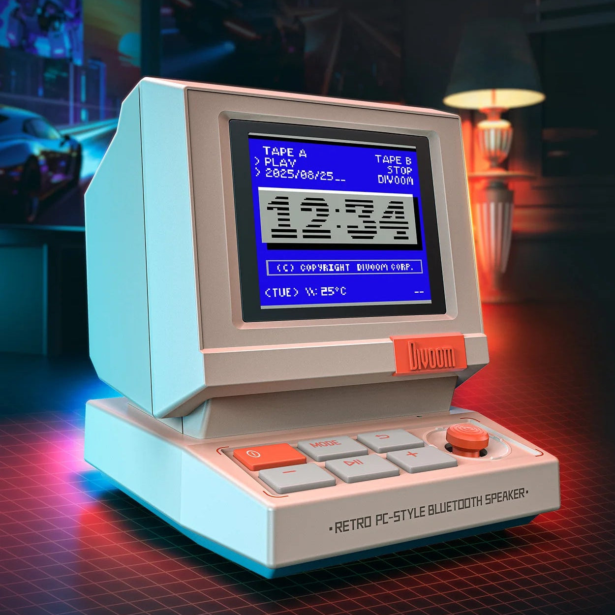 Retro Bluetooth Pixel Speaker – Divoom MiniToo