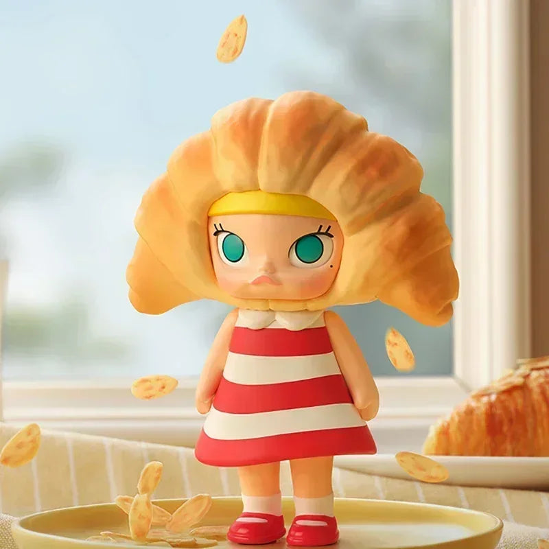 Figurine PVC – Molly Carb-Lover Series – 8 cm – Croissant passe-montagne | BubuKawaii
