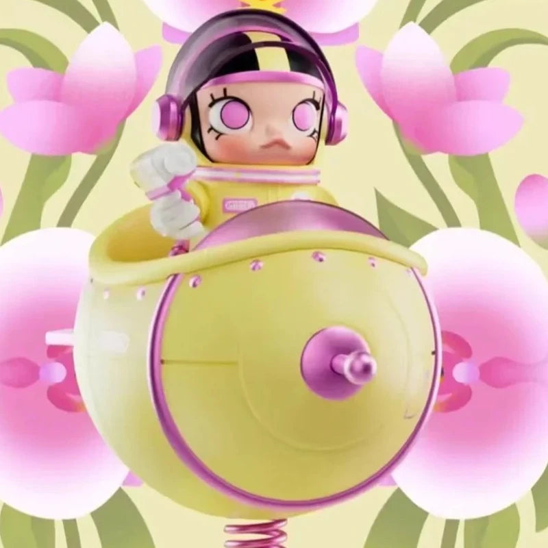 Pop Mart – Mega Space Molly 100% Blossom Series – Figurine Édition Limitée 11 cm