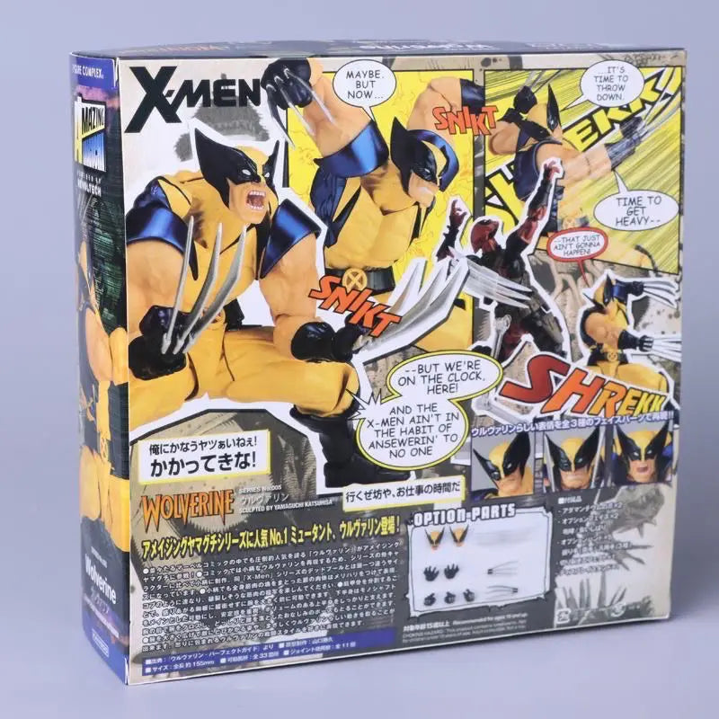 Revoltech Yamaguchi – Wolverine & Deadpool Comic Version – Articulated Action Figure