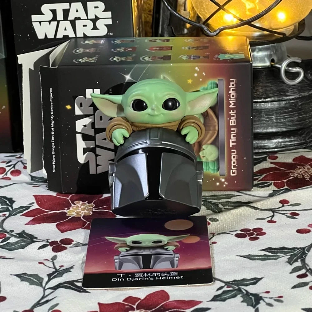 POP MART Star Wars Grogu Tiny But Mighty Series Action Figure Mystery Box Guessing Toy Anime Figures Collectible Toys