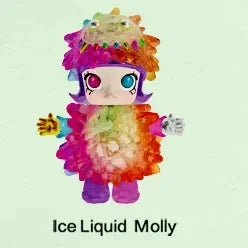 Pop Mart – Molly x Instinctoy Erosion Molly Costume – Blind Box – Molly2 Liquide Glacé | BubuKawaii