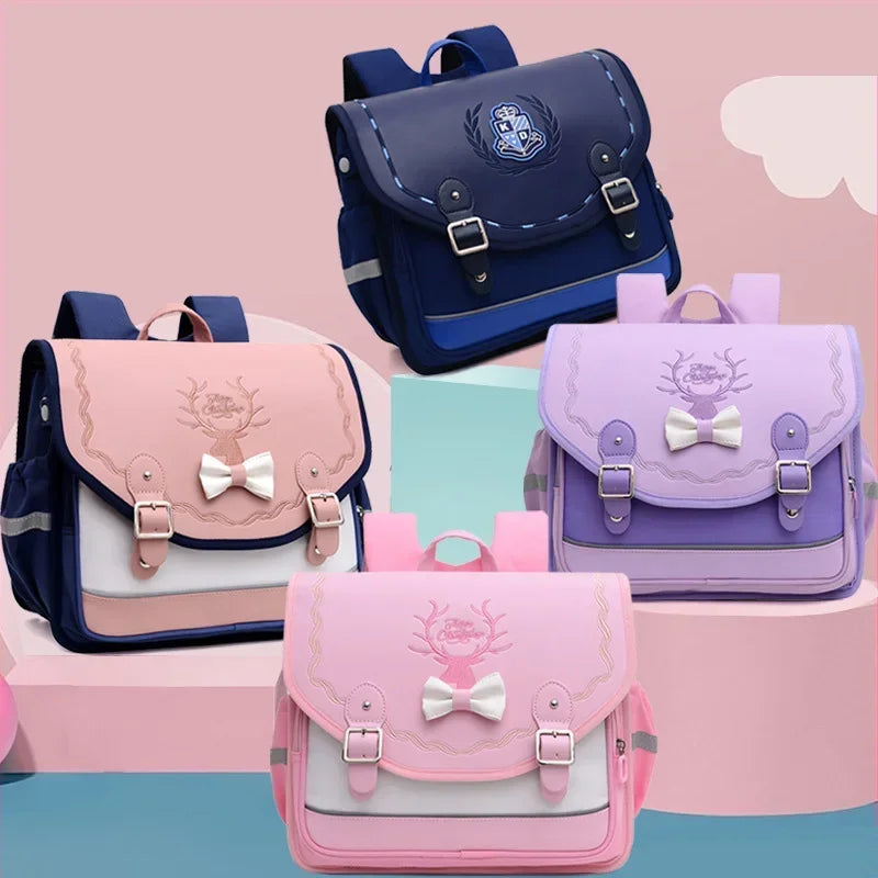 Sac à Dos Orthopédique Floral – Écolière Kawaii