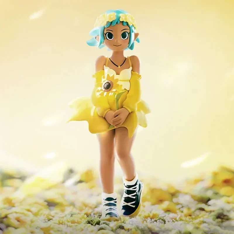 Pop Mart pêche émeute Punk fée série boîte aveugle jouets Kawaii Anime figurine Surprise véritable Original boîte…
