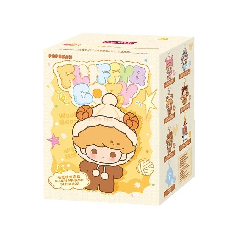 Nouveauté POP MART véritable Pop Bean moelleux et confortable série boîtes aveugles mignon pendentif à la mode…