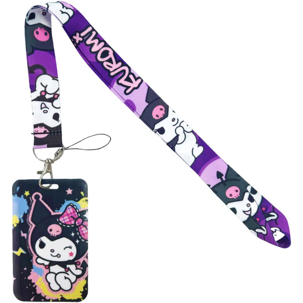Anime Badge Holder Lanyard – Multi-Purpose Neck Strap