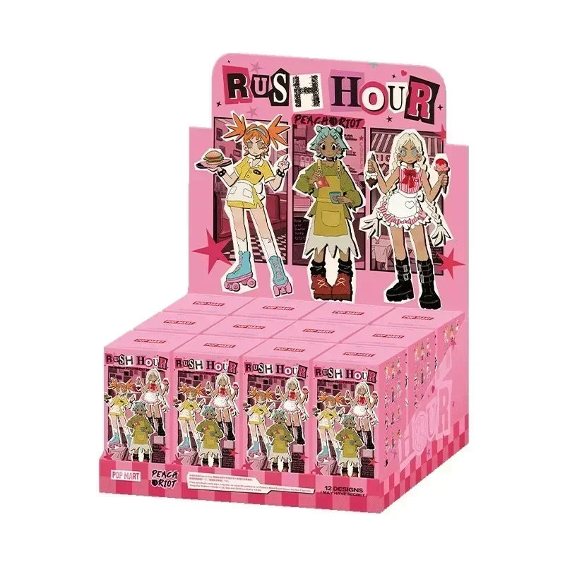 Figurine – Peach Riot Rush Hour – Blind Box – Lot de 12 boîtes | BubuKawaii