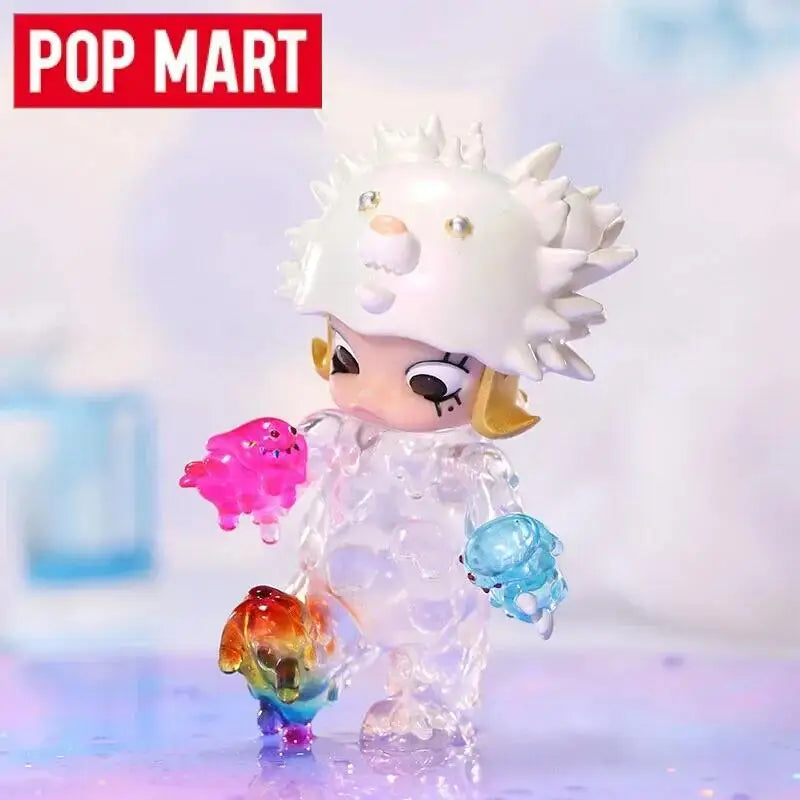 POP MART Molly X Instinctoy Erosion Molly Costume série boîte aveugle jouets boîte mystère Mistery Caixa figurine…