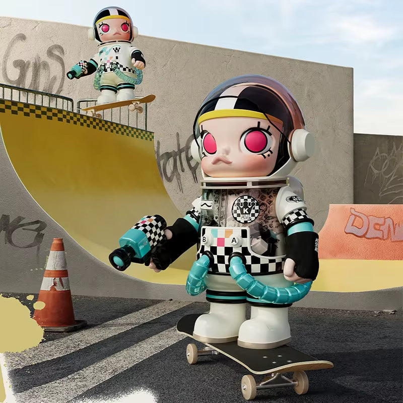 Pop Mart – Mega Space Molly 400% x Vans – Figurine Vinyle XXL