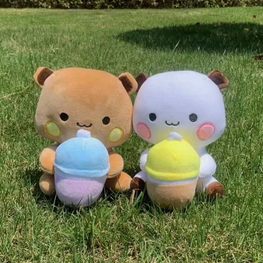 Peluche Panda et Ours Kawaii Mitao 20 cm