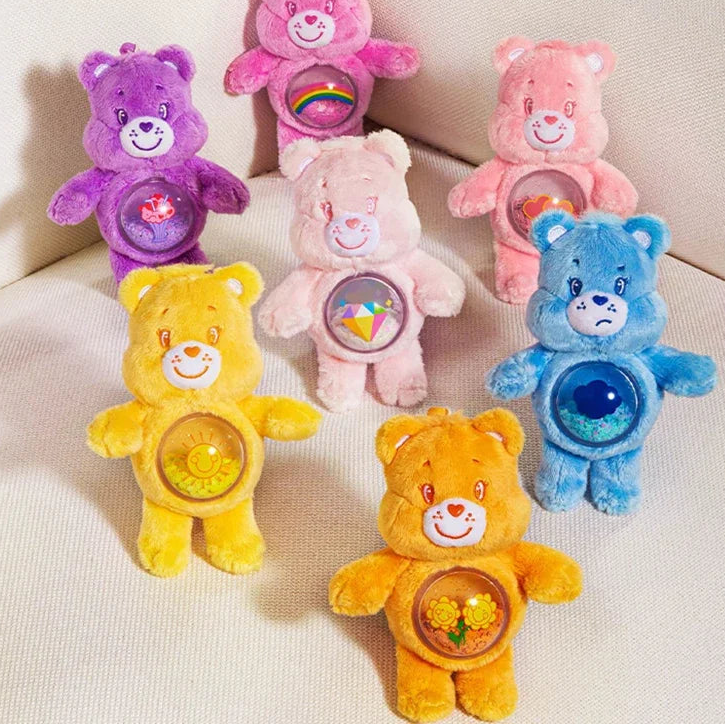 Pop Mart Care Bears – Cozy Life Series, Quicksand Plush Pendant, Blind Box, Mystery Box, Toys, Doll, Ornaments, Gift