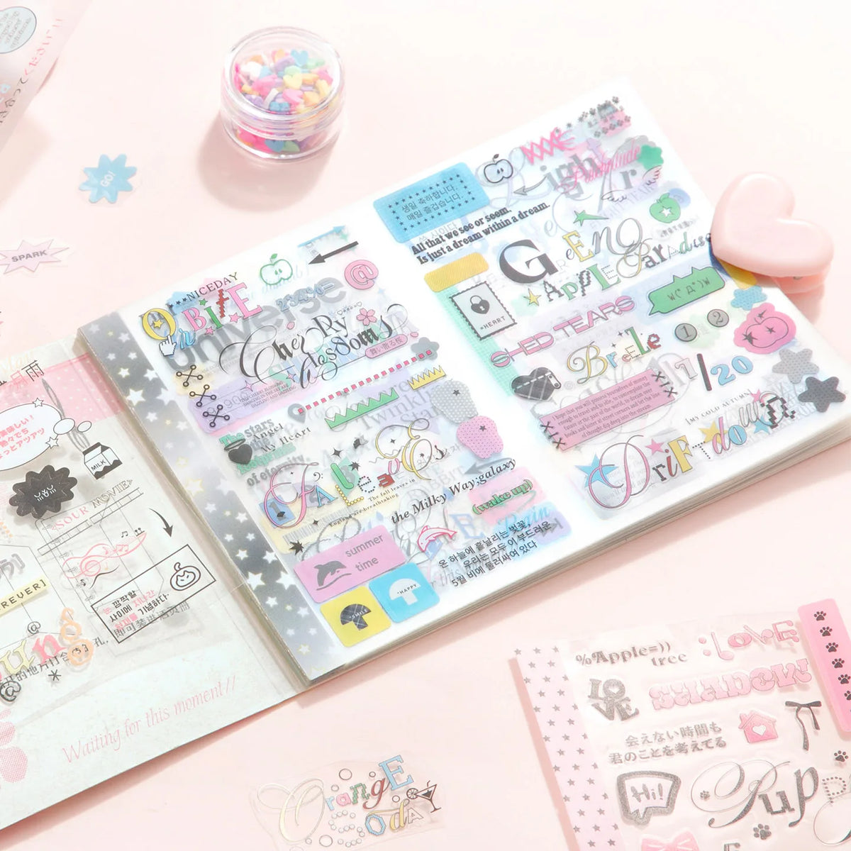 Carnet de stickers découpés – 20 planches – vue 3