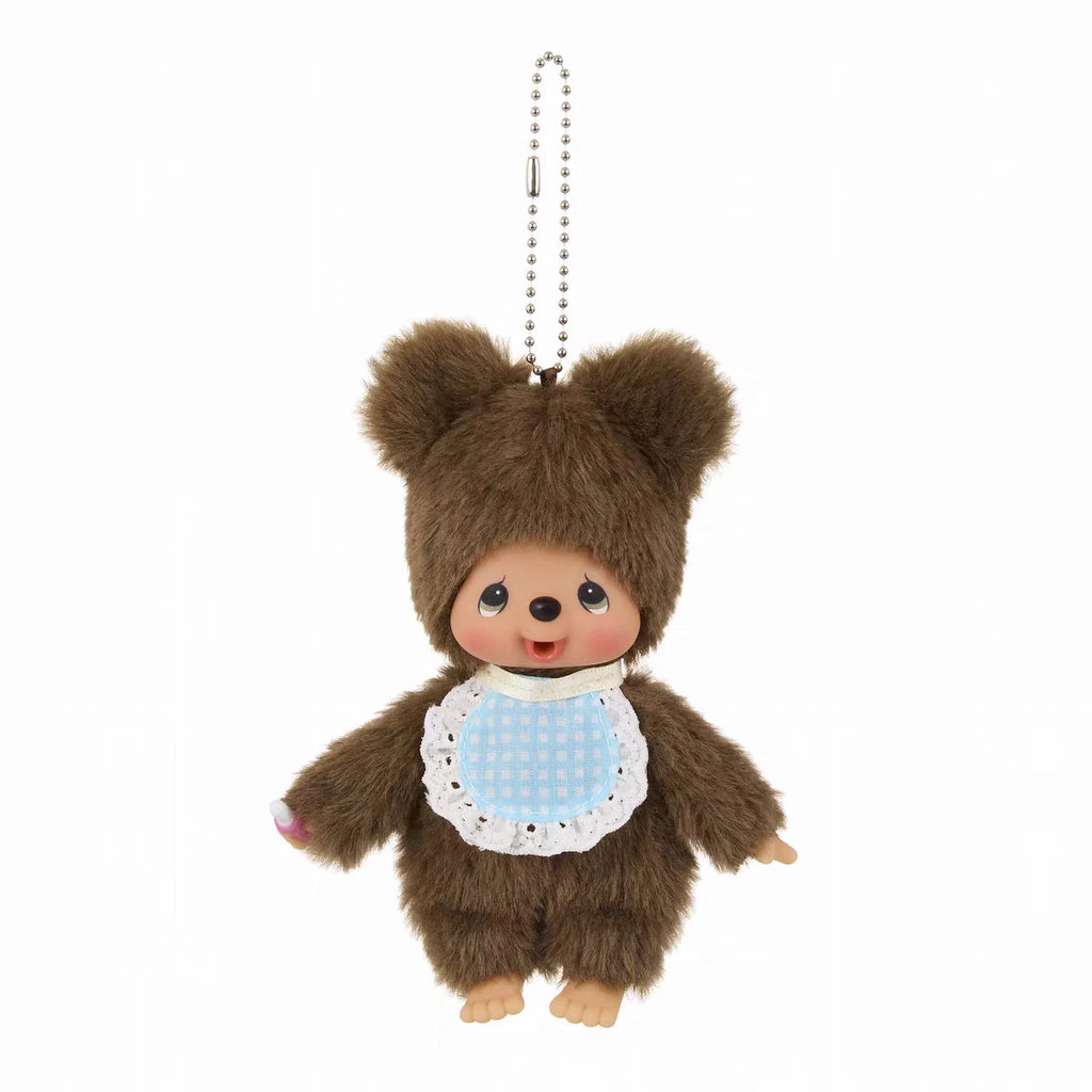 Bandai – Monchhichi Sakura Kimono – Figurine Porte-clés 5.5 cm – 14x8.5x5.5cm - Variante 2 | BubuKawaii