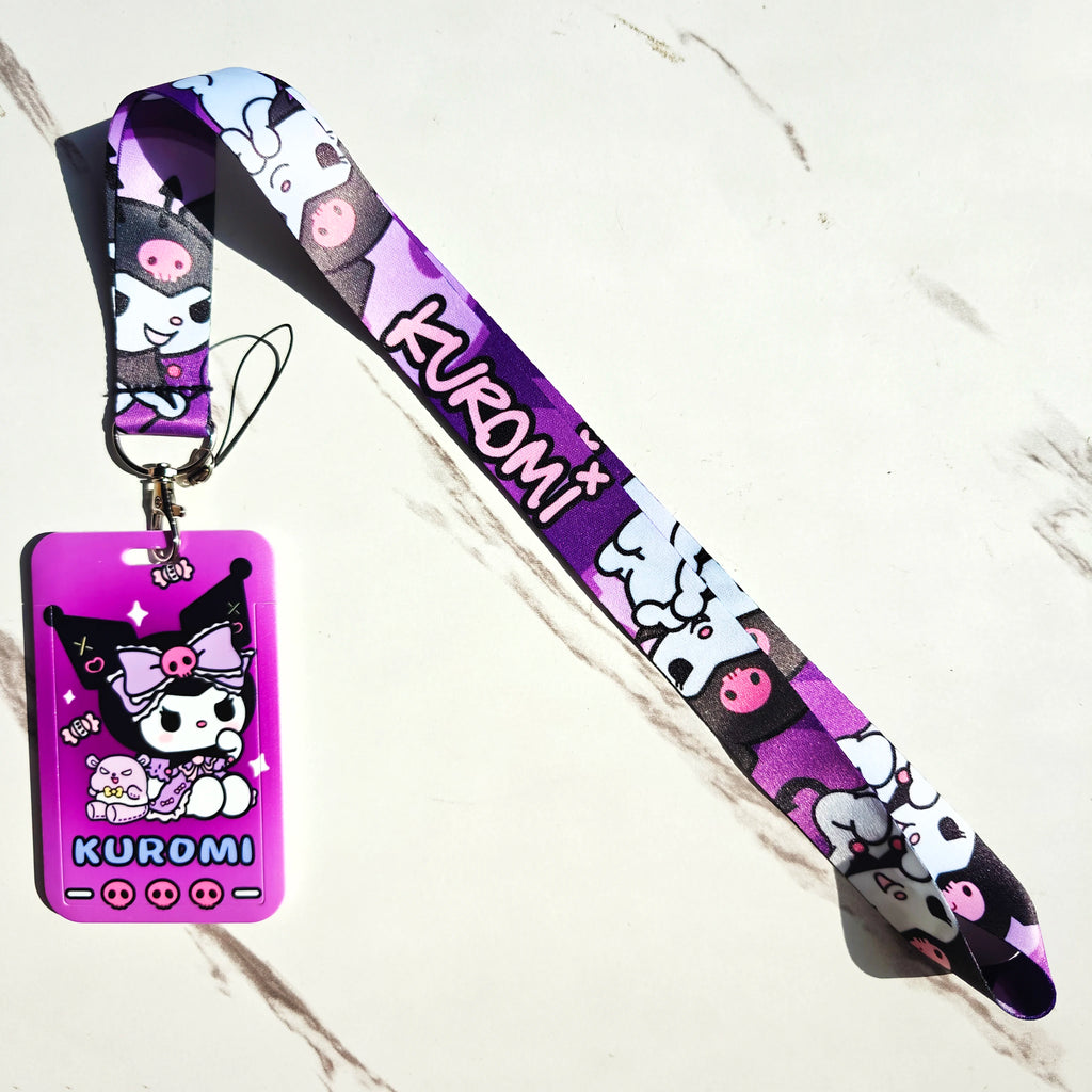 Anime Badge Holder Lanyard – Multi-Purpose Neck Strap