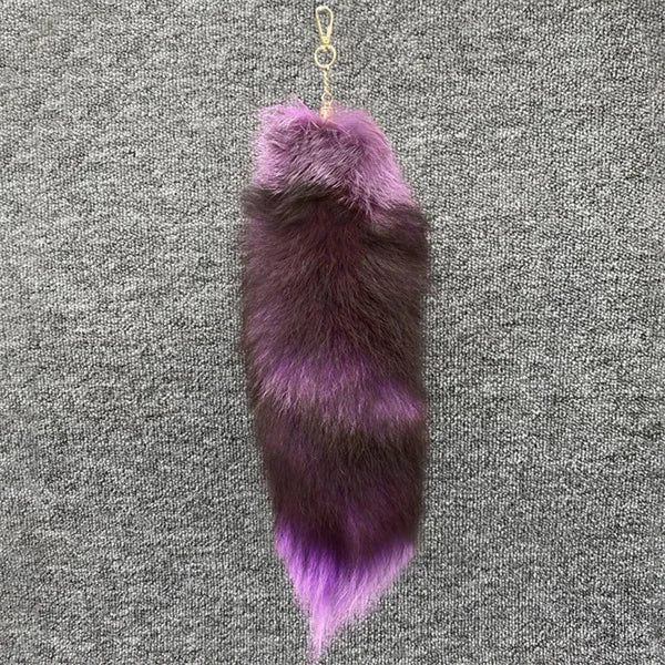 Huge Fluffy Faux Fur Fox Tail Keychain Bag Charms Therian Tail Fox Tail Keychain Fur… – Couleur 14 – vue 42 | BubuKawaii