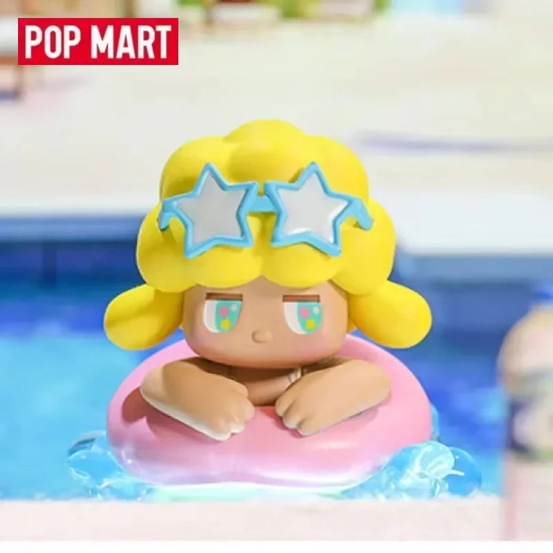 Pop Mart Satyr Rory Summer Fun Series Blind Box Toys Kawaii Anime Action Figure Décoration de Bureau Boîte Mystère Sac…