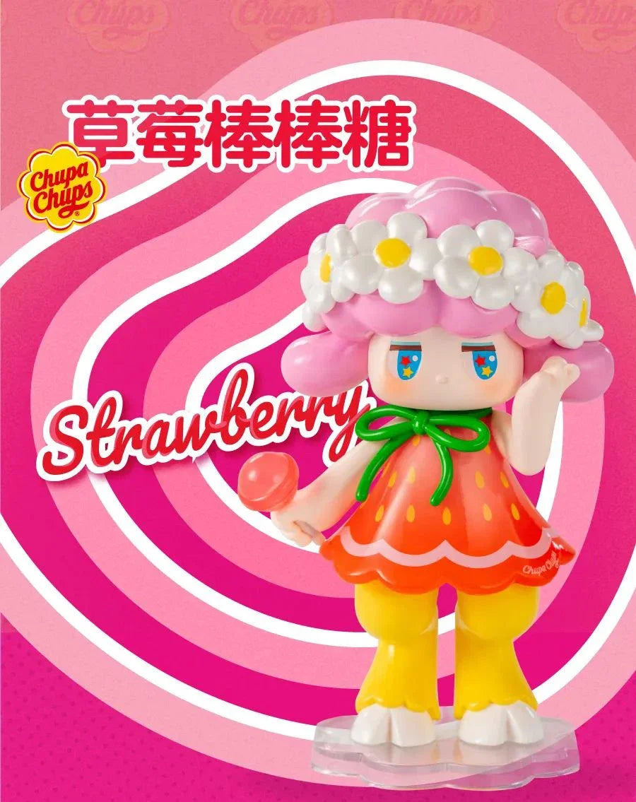 Pop Mart – Satyr Rory Sucette – Blind Box 8 cm – Fraise | BubuKawaii