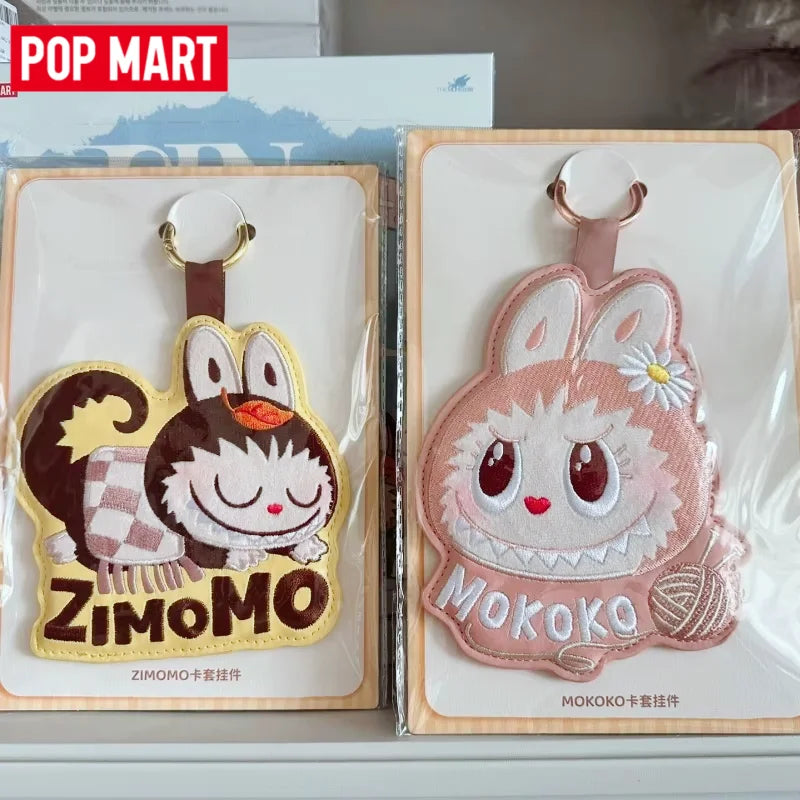 Nouvelle série POP MART LABUBU TYCOCO THE MONSTERS : Porte-cartes, figurines Mokoko Zimomo, boîte mystère, jouets anime