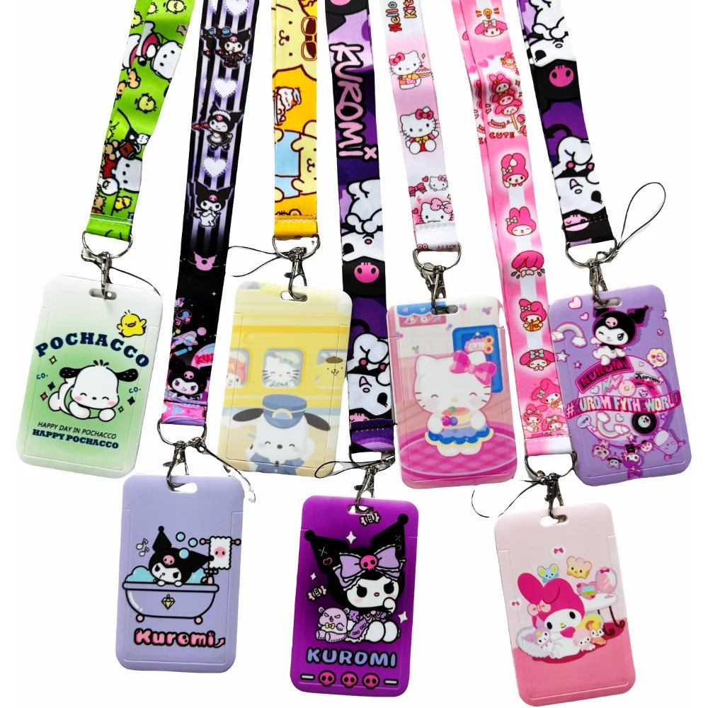 Anime Badge Holder Lanyard – Multi-Purpose Neck Strap