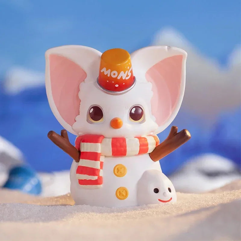 POP MAR Yoki série de noël boîte aveugle jouets boîte aveugle jouets boîte mystère mystère Caixa figurine d'action…