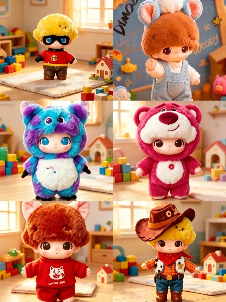 Peluche Pendentif Dimoo World Pixar