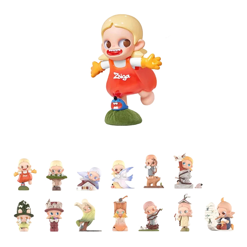 POP MART Zsiga Borderline Drifter série figurines 1 pièce/12 pièces boîte aveugle POPMART
