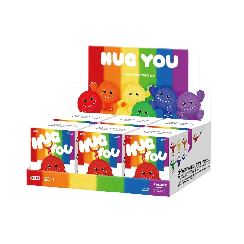 POP MART INSTINCTOY HUG YOU series pendant blind box toys mystery box original figure guess bag doll Kawaii model
