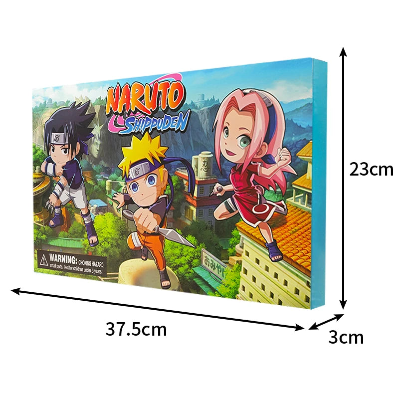 Mon Bubu Kawaii – Calendrier de l'Avent Naruto 2025 – Coffret 24 Figurines PVC