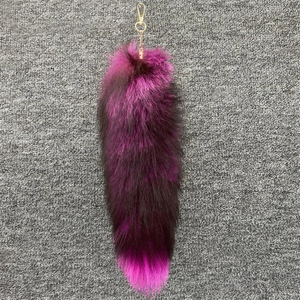 Huge Fluffy Faux Fur Fox Tail Keychain Bag Charms Therian Tail Fox Tail Keychain Fur… – Couleur 26 – vue 41 | BubuKawaii