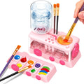4-in-1 Brush Cleaner – Palette Stand and Basin